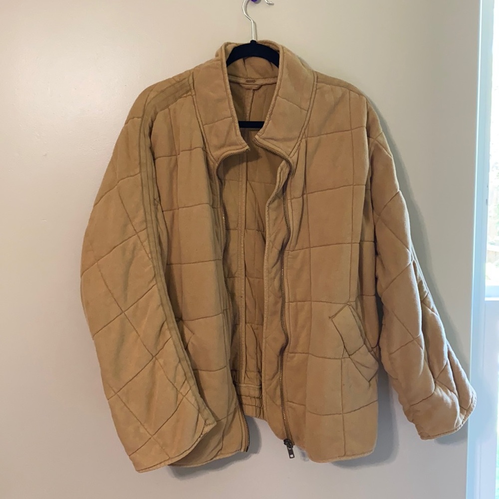 Free People Dolman Quilted Jacket